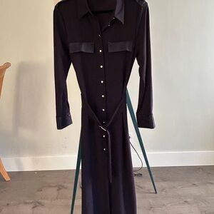 ZARA Elegant Button-Up Dress